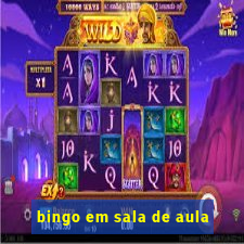 bingo em sala de aula